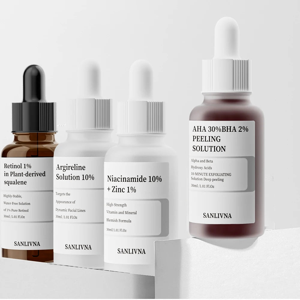 AHA+BHA Exfoliating & Niacinamide Serum – Clear, Smooth, Glowing Skin
