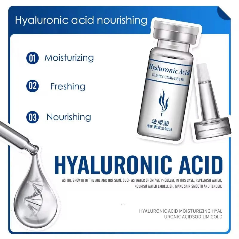 BIOAQUA Hyaluronic Acid Serum – 20pcs Moisturizing & Firming Essence
