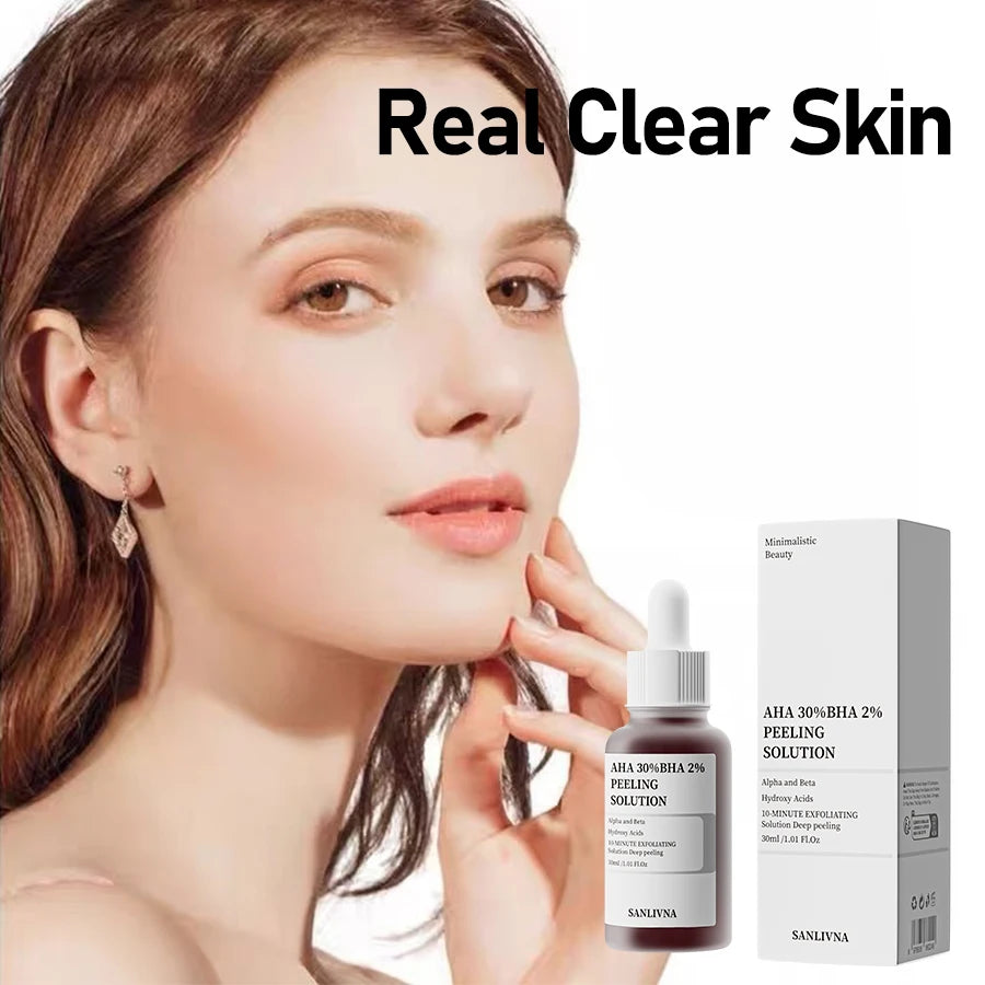 AHA+BHA Exfoliating & Niacinamide Serum – Clear, Smooth, Glowing Skin