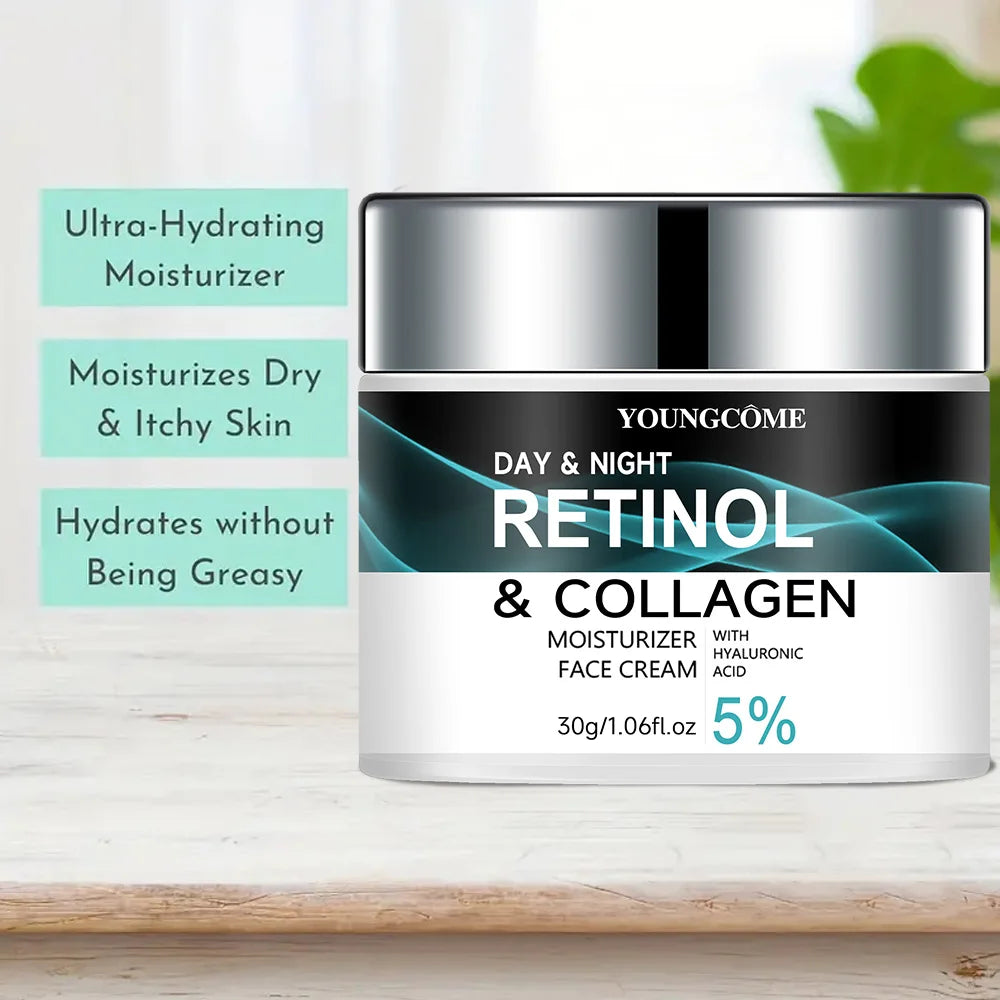 YOUNGCOME Retinol & Collagen Moisturizing Cream – Firming, Brightening & Nourishing