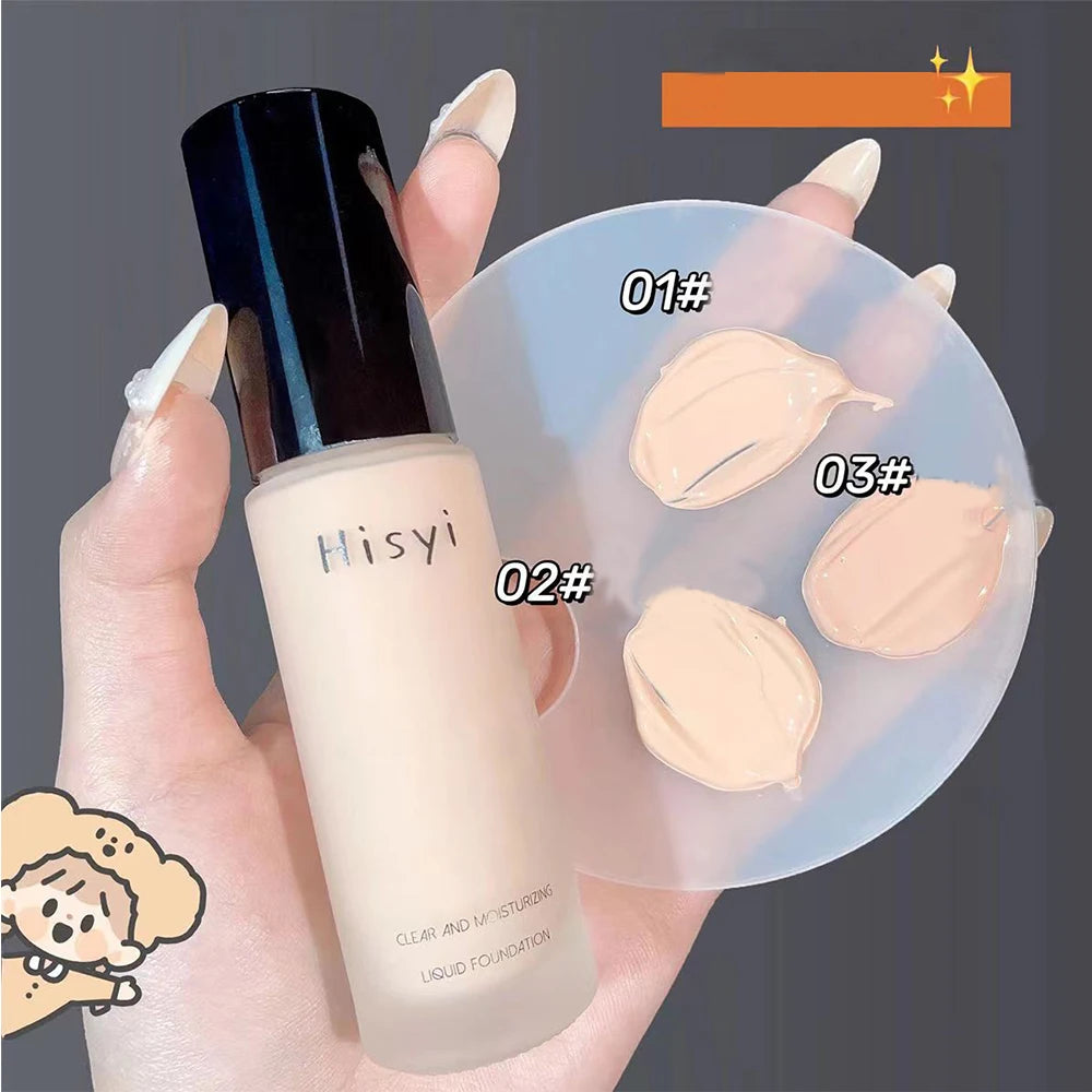 Natural Liquid Foundation – Lightweight, Flaw-Concealing & Non-Cakey Finish