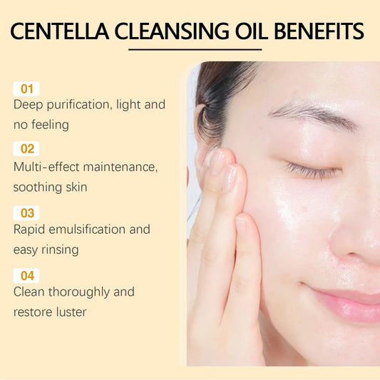 EELHOE Cleansing Oil – Moisturizing Makeup Remover with Centella & Vitamin E