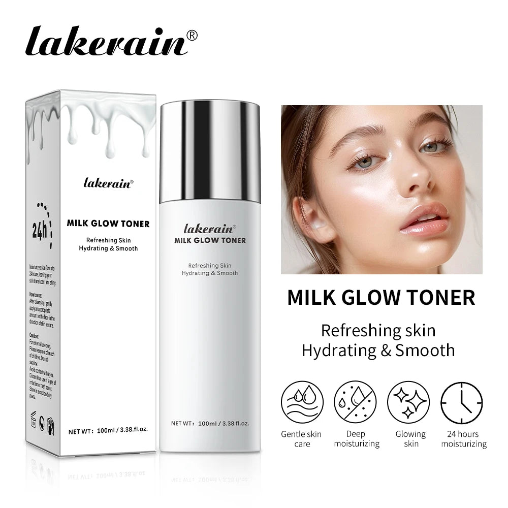 Milk Glow Toner 100ML – Brightening & Deep Moisturizing | Revives Dry, Tired Skin & Locks in Hydration
