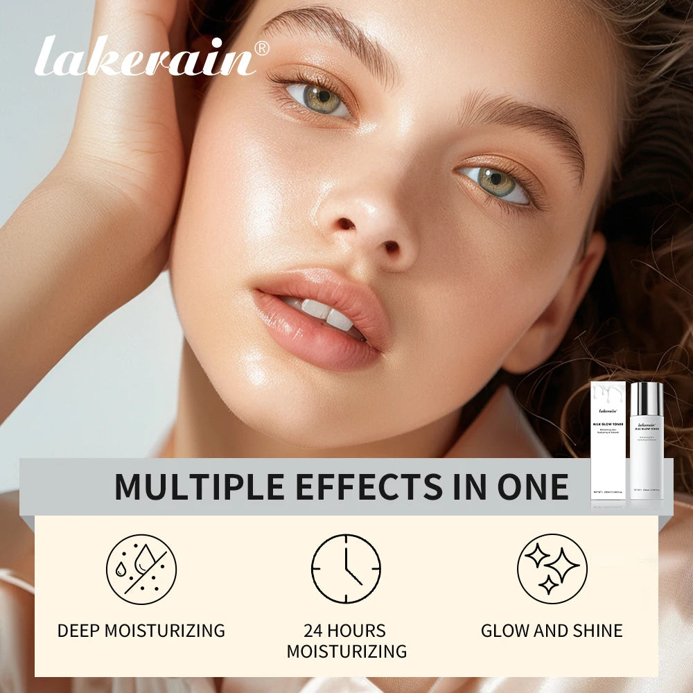 Milk Glow Toner 100ML – Brightening & Deep Moisturizing | Revives Dry, Tired Skin & Locks in Hydration