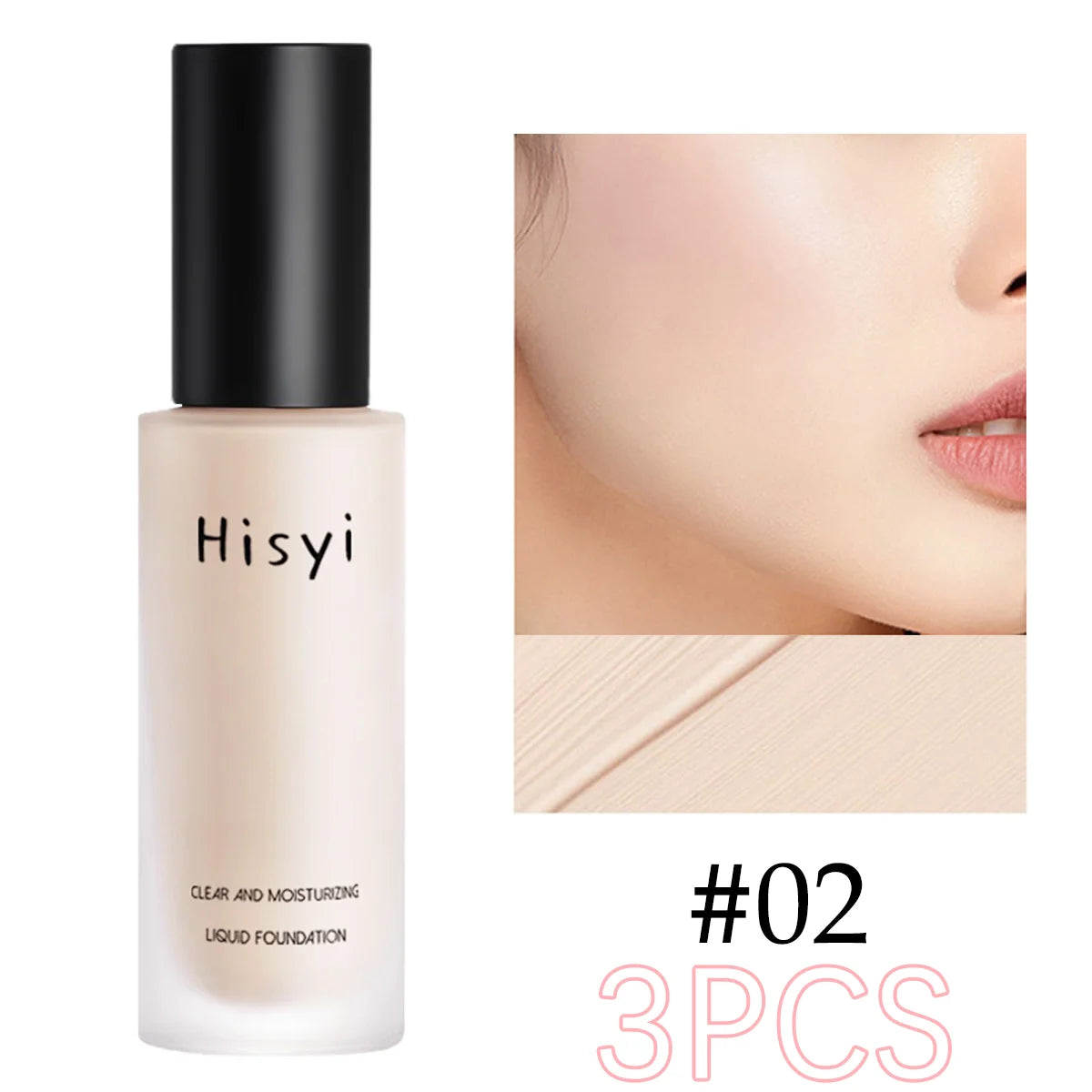 Natural Liquid Foundation – Lightweight, Flaw-Concealing & Non-Cakey Finish