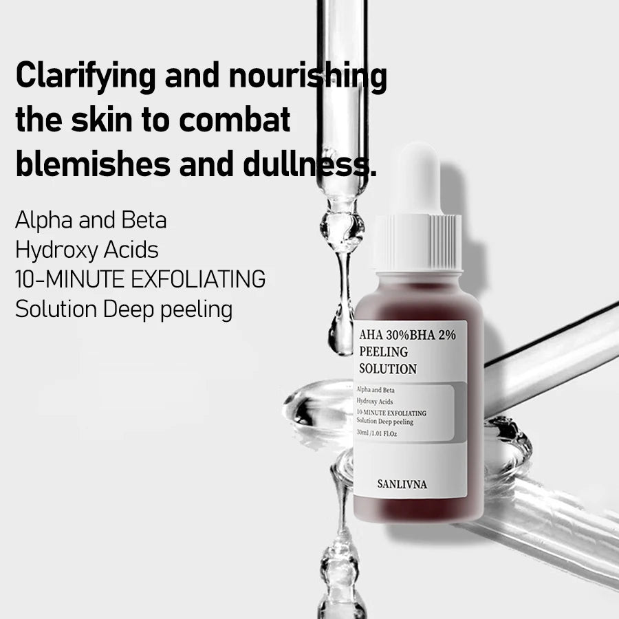 AHA+BHA Exfoliating & Niacinamide Serum – Clear, Smooth, Glowing Skin
