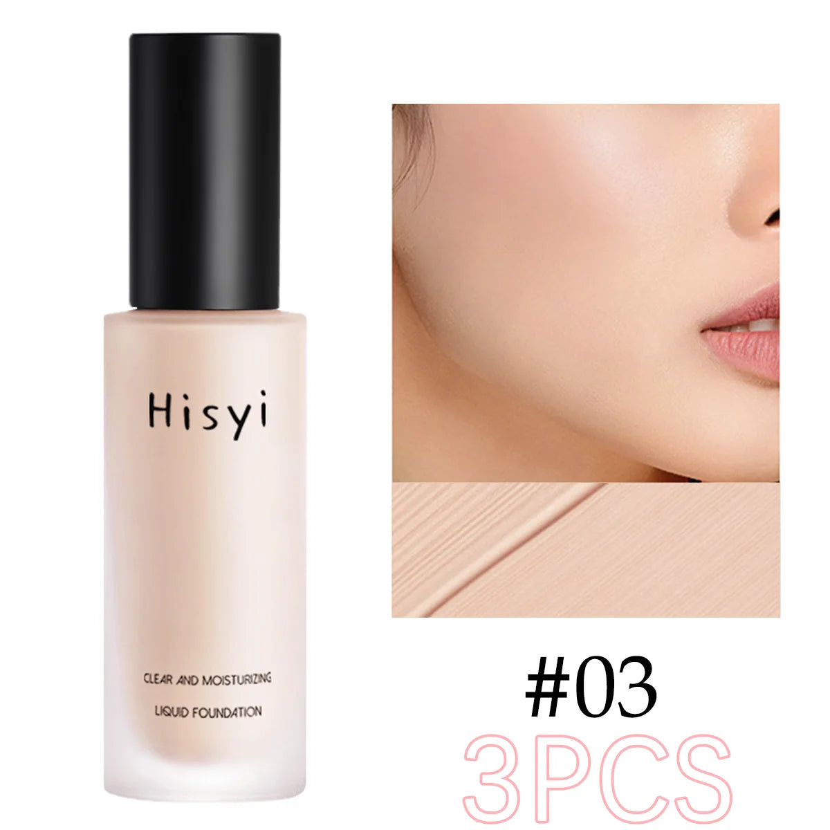 Natural Liquid Foundation – Lightweight, Flaw-Concealing & Non-Cakey Finish