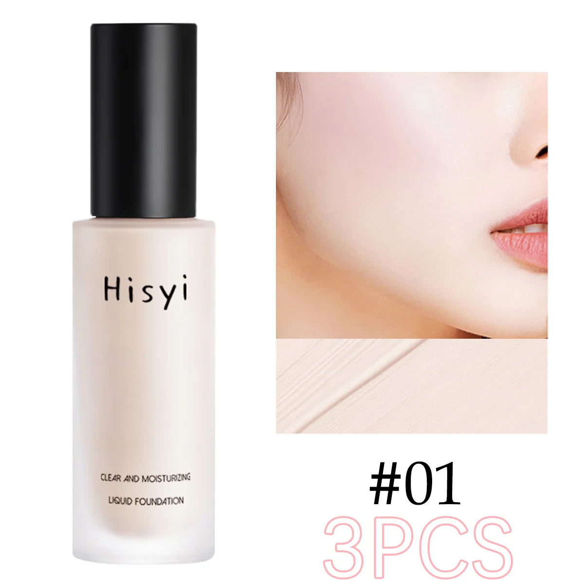 Natural Liquid Foundation – Lightweight, Flaw-Concealing & Non-Cakey Finish