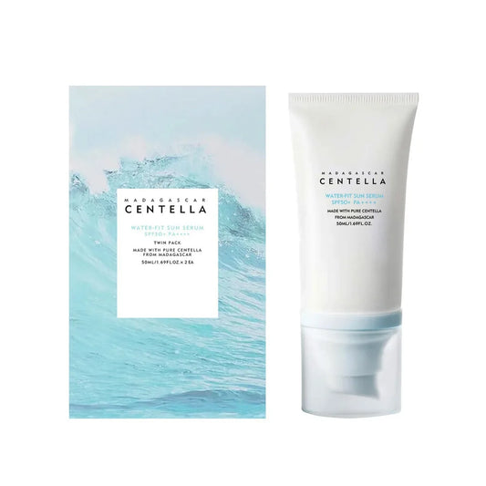 50+ Korean Centella Sunscreen – Whitening & Moisturizing Sunblock for Face & Body
